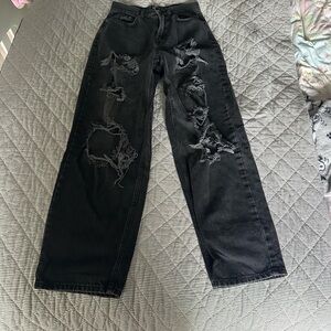 Distressed BDG Black Jeans